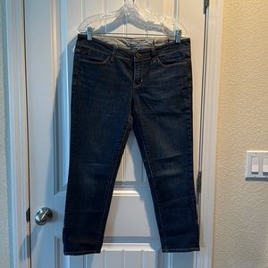 Gap Crop Length Zipper Hem Jeans, Size 30/10